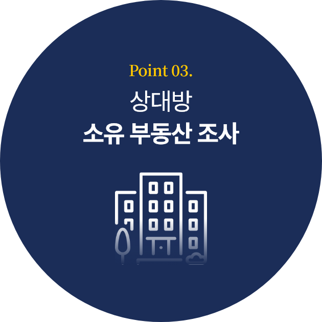 상대방 소유 부동산 조사